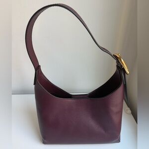 Madewell Burgundy Leather Shoulder Bag